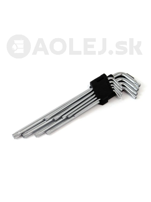 Kľúče TORX dlhé 230mm 9 ks TKL